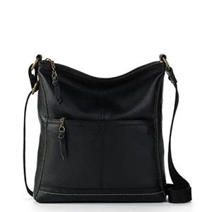 The Sak Womens Iris Crossbody in Leather Casual Purse Bag With Adjustable Strap